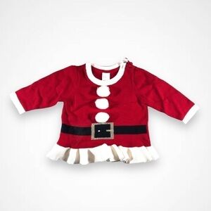 H&M  Red Long Sleeve Christmas Sweater